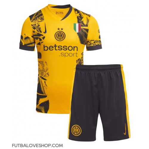 Dres Inter Milan Tretina pre deti 2024-25 Krátky Rukáv (+ trenírky)